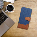 Flipové pouzdro Jeans Book pro Redmi Note 14 4G - modré