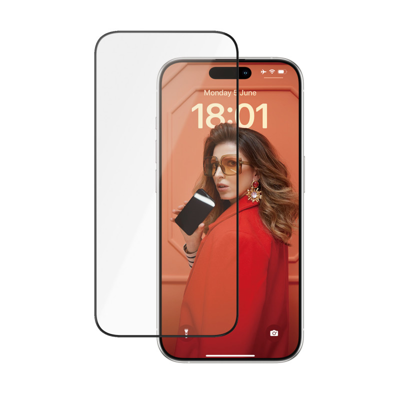 Ochranné sklo PanzerGlass Ceramic Protection pro iPhone 15 Pro - čiré