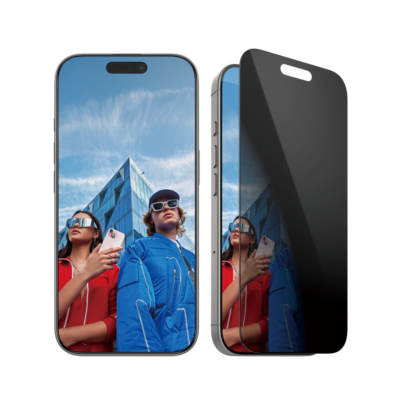 Ochranné sklo PanzerGlass ultra WIDE Privacy pro iPhone 16 Pro - černá