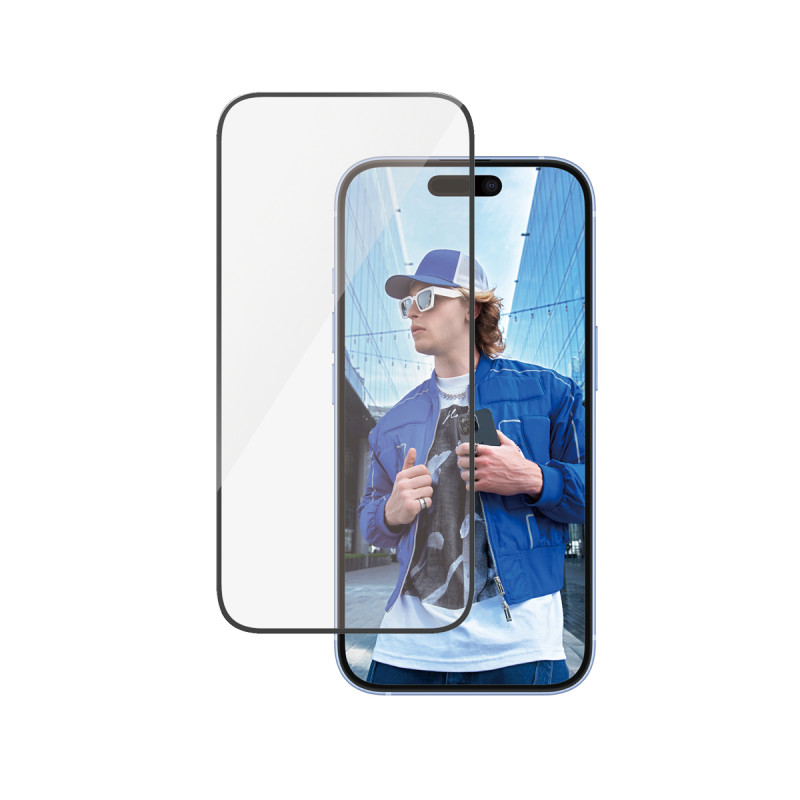Ochranné sklo PanzerGlass pro iPhone 16/15 - s instalačním rámečkem