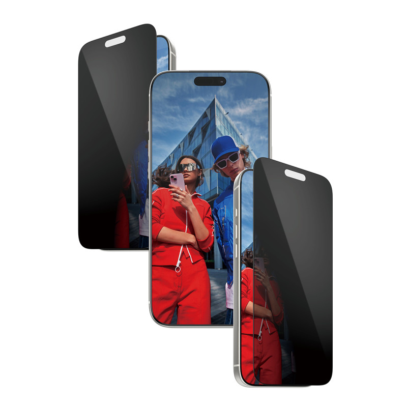 Ochranné sklo PanzerGlass Privacy pro iPhone 17 Pro Max/18 Pro Max - transparentní