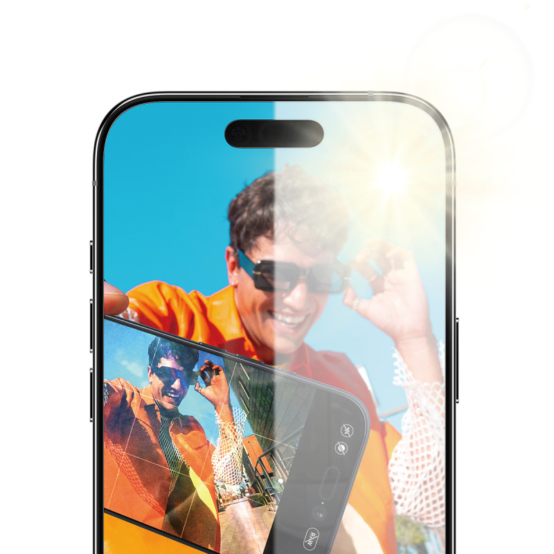 Ochranné sklo PanzerGlass Anti-Reflective pro iPhone Air s instalačním rámečkem
