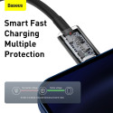 BASEUS CATLYS-C01 Datový a nabíjecí kabel USB-C/Lightning s podporou PD 20W, 2m, černý
