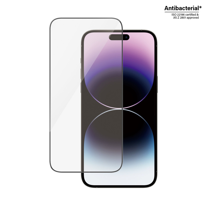Ochranné sklo PanzerGlass Ultra Wide Fit pro iPhone 14 Pro Max - transparentní