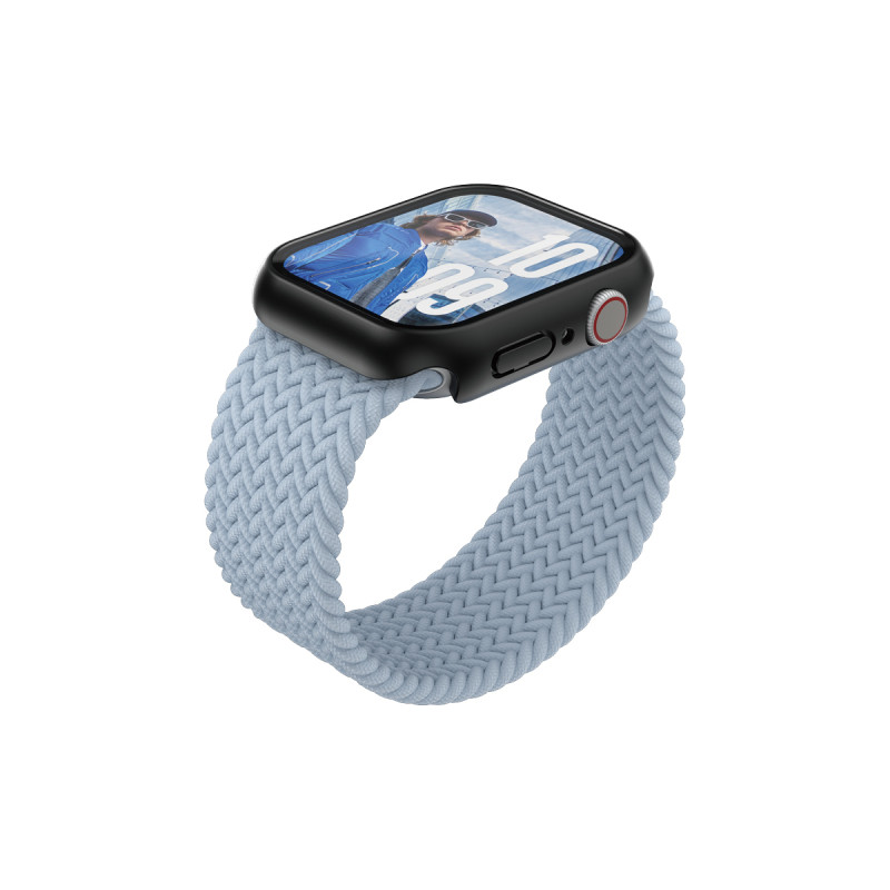 Kryt s ochranným sklem PanzerGlass pro Apple Watch 11/10 46 mm - černý