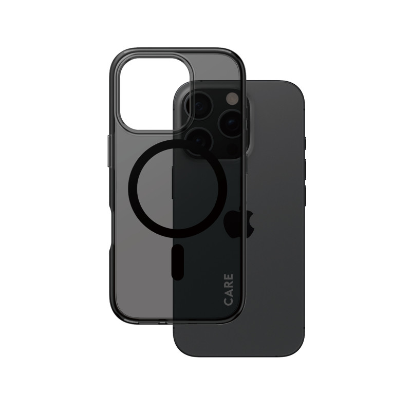 Kryt PanzerGlass DARE TO CARE smokey pro iPhone 16 Pro - kouřová smokey