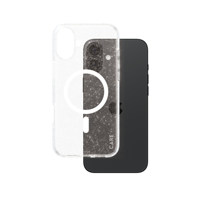 Kryt PanzerGlass Star Lit pro iPhone 16 Plus - hvězdné světlo