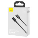 BASEUS CATLYS-C01 Datový a nabíjecí kabel USB-C/Lightning s podporou PD 20W, 2m, černý