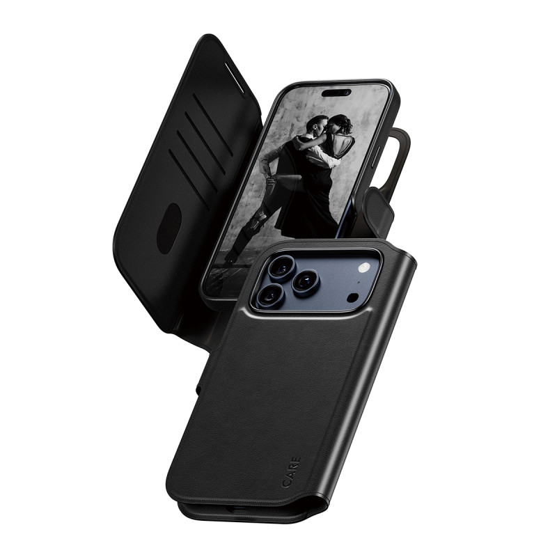 Pouzdro PanzerGlass CARE MagSafe pro iPhone 17 Pro Max - Tango 2v1 Wallet