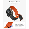 Řemínek Spigen Athlex Air M pro Apple Watch 44/45/46/49 mm, černo-oran