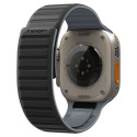 Řemínek Spigen Athlex Air M pro Apple Watch 44/45/46/49 mm, černo-šedý