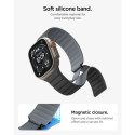 Řemínek Spigen Athlex Air M pro Apple Watch 44/45/46/49 mm, černo-šedý