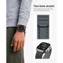 Řemínek Spigen Athlex Air M pro Apple Watch 44/45/46/49 mm, černo-šedý