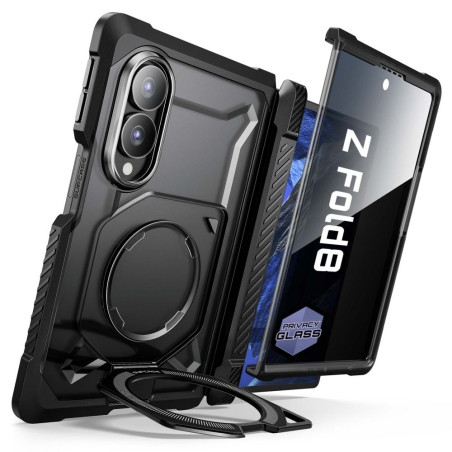 Kryt Supcase UB Grip Mag MagSafe se sklem Privacy pro Samsung Galaxy Z