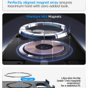 Kryt Spigen Tough Armor Mag s MagSafe pro iPhone Duo – tmavě šedý metalický