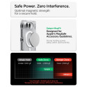 Kryt Spigen Ultra Hybrid Pro s MagSafe pro iPhone Duo – průhledný s bílými prvky