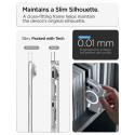 Kryt Spigen Ultra Hybrid Pro s MagSafe pro iPhone Duo – průhledný s bílými prvky