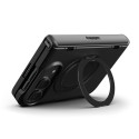 Kryt Spigen Slim Armor Pro S s MagSafe pro iPhone Duo – černý, tenký a odolný