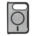 Kryt Forcell F-Protect 4sD-i Premium s MagSafe pro iPhone Duo – černý kouřový