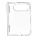 Kryt Forcell F-Protect 4sD-i Premium 2,5 mm s ochranou pantu pro iPhone Duo – průhledný