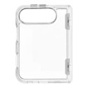 Kryt Forcell F-Protect 4sD-i Premium 2,5 mm s ochranou pantu pro iPhone Duo – průhledný