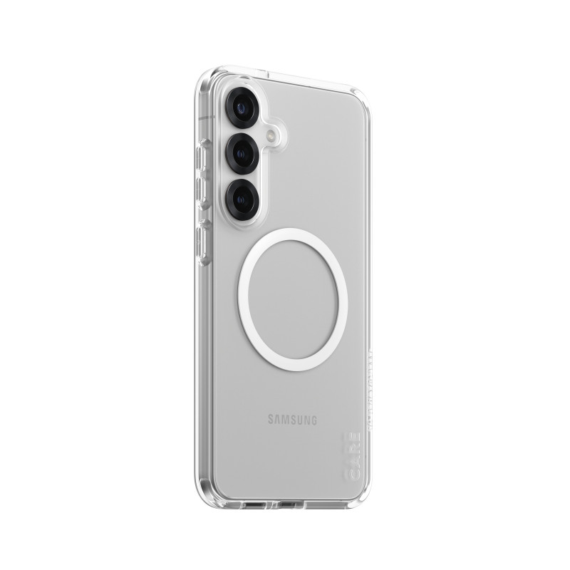Kryt PanzerGlass pro Samsung Galaxy S25+ - průhledná bílá
