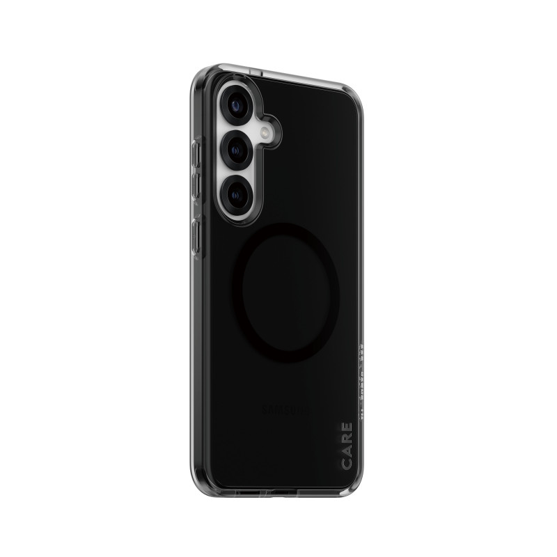 Kryt PanzerGlass CARE Smokey pro Samsung Galaxy S25+ - kouřový/černý