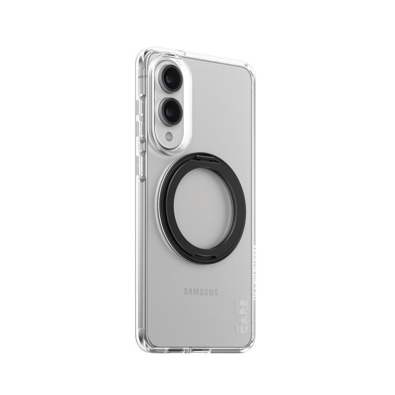 Kryt PanzerGlass CARE Kickstand pro Samsung Galaxy S25 Edge - čirý/černý