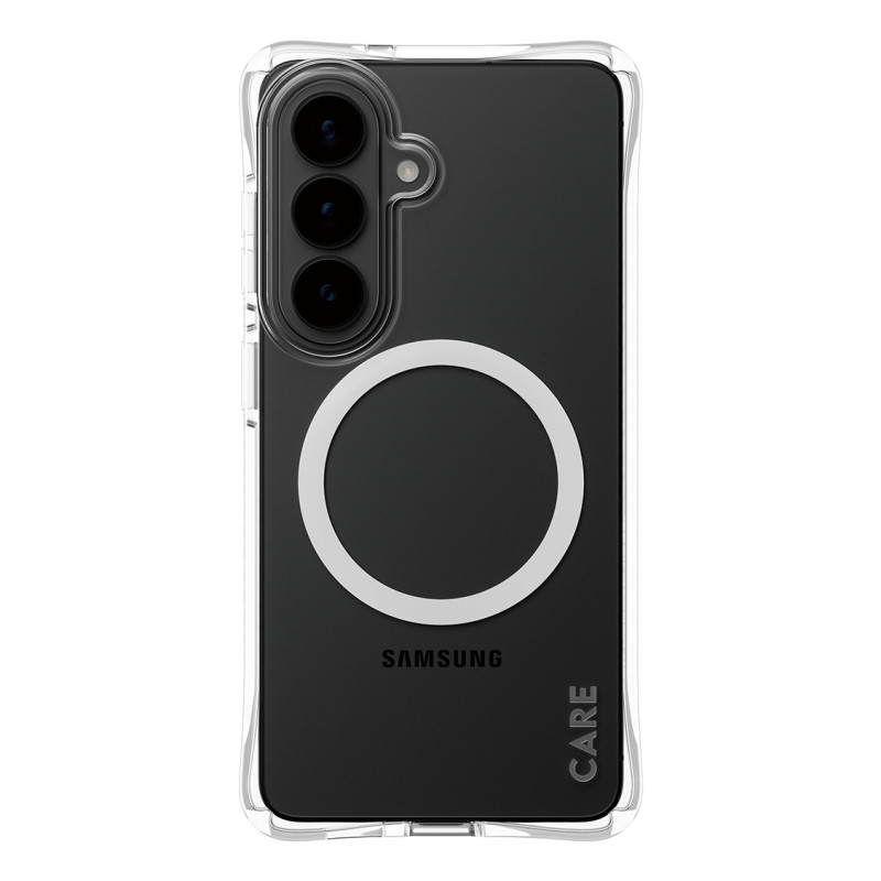 Kryt PanzerGlass CARE Samba Qi pro Samsung Galaxy S26 - čirý/bílý