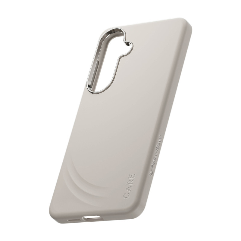 Kryt PanzerGlass CARE Flow Qi pro Samsung Galaxy S26+ - vanilkový