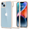 SPIGEN Ultra Hybrid Odolný kryt pro iPhone 14 Plus, béžová/čirá