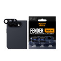 Ochrana fotoaparátu PanzerGlass Fender pro iPhone Duo – hliníková, tmavě modrá