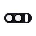 Ochrana fotoaparátu PanzerGlass Fender pro iPhone Duo – hliníková, tmavě modrá