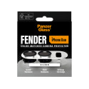 Ochrana fotoaparátu PanzerGlass Fender pro iPhone Duo – hliníková, stříbrná