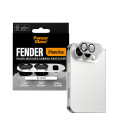 Ochrana fotoaparátu PanzerGlass Fender pro iPhone Duo – hliníková, stříbrná