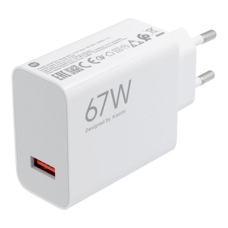 Nabíječka Xiaomi MDY-12-EH 67W pro mobilní zařízení - bílá