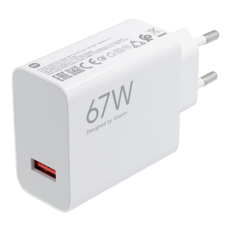 Nabíječka Xiaomi MDY-12-EH 67W USB-A bílá