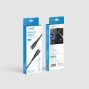 Kabel Veger USB-C na USB-C 60W 1,2 m černý