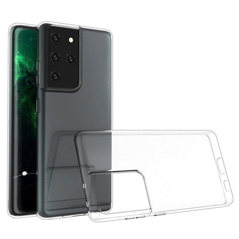 Kryt ULTRA SLIM 0,5 mm pro Samsung Galaxy S21 Ultra - průhledný