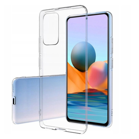 Kryt ULTRA SLIM 0,5 mm pro Xiaomi Redmi Note 10 5G - průhledný