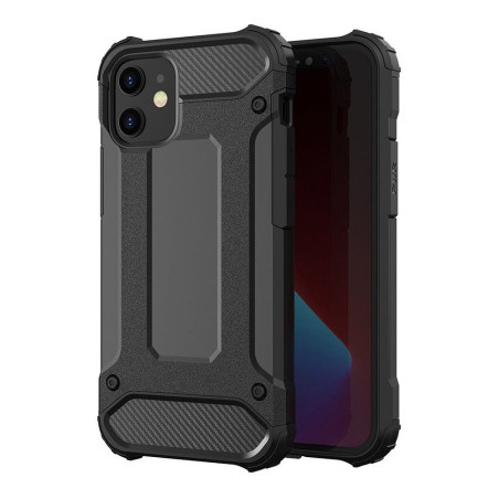 Kryt ARMOR pro iPhone 12 / 12 Pro černý | odolný kryt