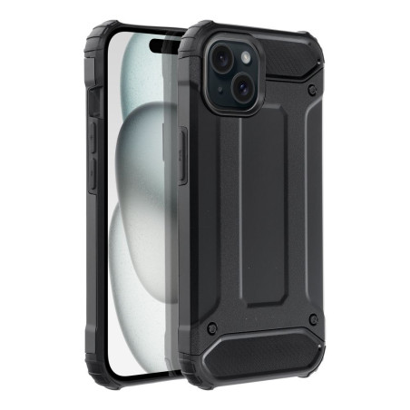 Kryt ARMOR pro iPhone 15 černý – ochrana proti nárazům