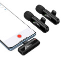 Mikrofon Hoco L20A pro Lightning / USB-C černý