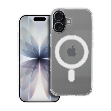 Kryt CLEAR MAG COVER (MID) pro iPhone 17 MagSafe průhledný