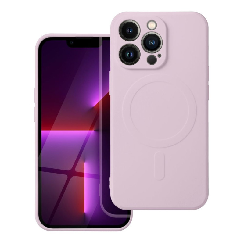 Kryt MAG COVER MagSafe pro iPhone 13 Pro - růžový