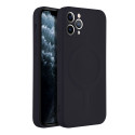 Kryt MagSafe Silicone Mag Cover pro iPhone 11 Pro - černý
