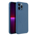 Kryt Silicone MAG COVER pro iPhone 13 Pro Max modrý