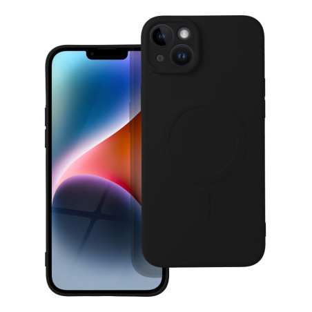Kryt MagSafe SILICONE MAG COVER pro iPhone 14 Plus - černý