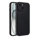 Kryt Silicone Mag Cover pro iPhone 15 - černý