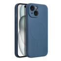 Kryt Silicone Mag Cover pro iPhone 15 modrý